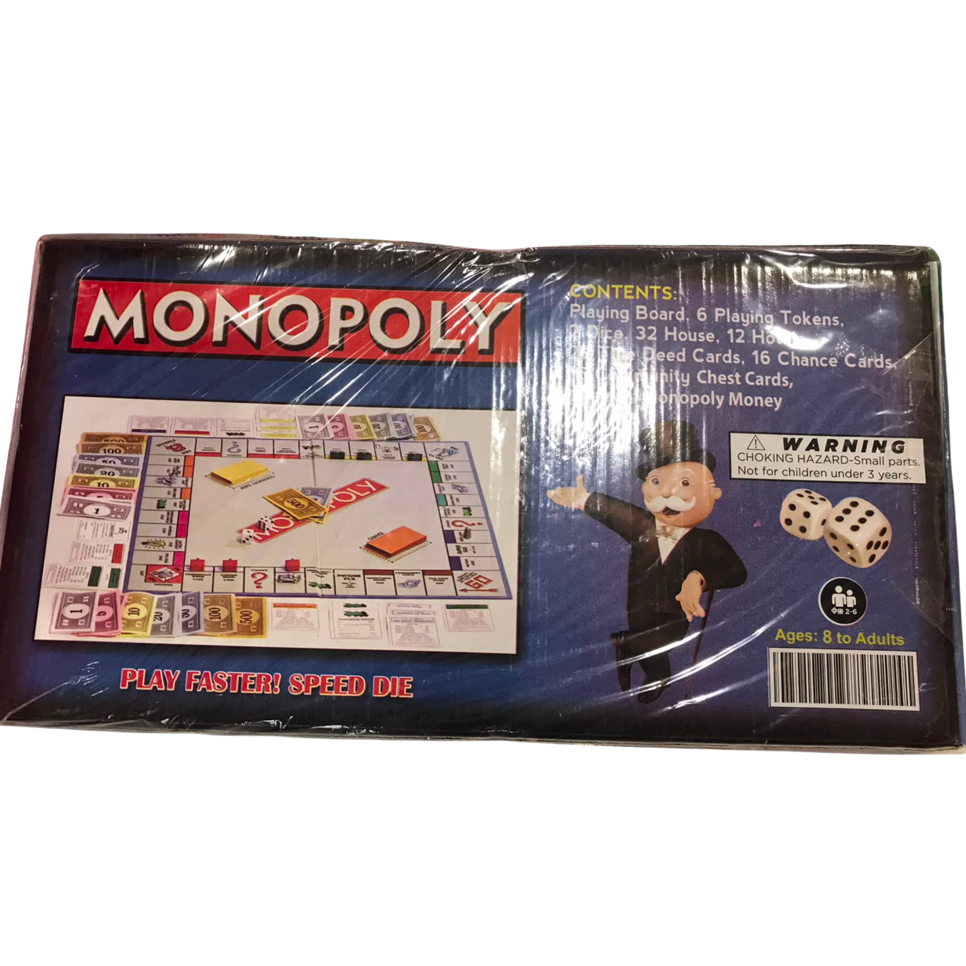 Monopoly Classic Board Game with Speed Die Secondary image