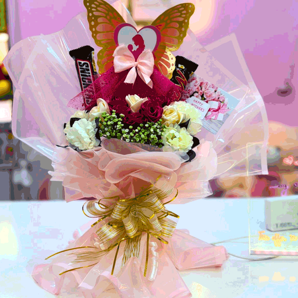 Mother’s Day Luxury Chocolate & Floral Bouquet Main image