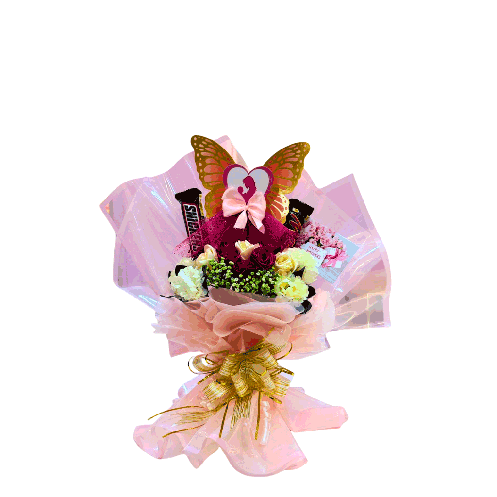 Mother’s Day Luxury Chocolate & Floral Bouquet Secondary image