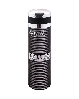 Sapil Nice Feelings Black Perfumed Deodorant Body Spray for Men (200ml) Main image