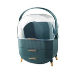 Luxe Dome Vanity Atelier Organizer – Premium Cosmetic & Skincare Storage Case
