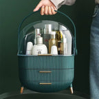Luxe Dome Vanity Atelier Organizer – Premium Cosmetic & Skincare Storage Case