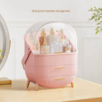 Luxe Dome Vanity Atelier Organizer – Premium Cosmetic & Skincare Storage Case