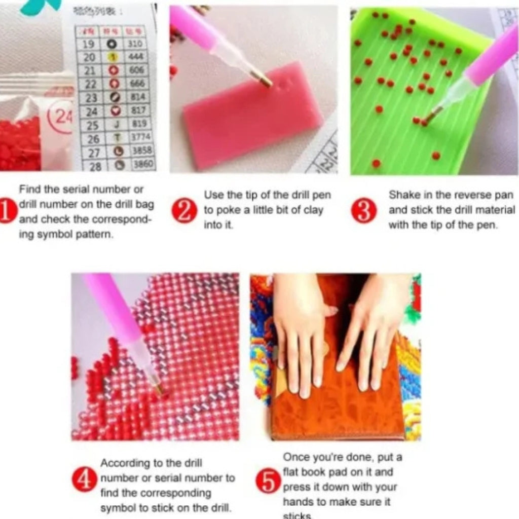 DIY Diamond Painting Kit For Kids – Mixed/Multiple Themes