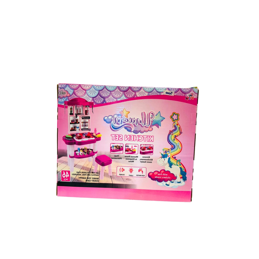 Unicorn kitchen set-46 pcs Secondary image