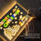 DIY Handwriting doodles/notes Acrylic Luminescent Lamp