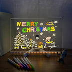 DIY Handwriting doodles/notes Acrylic Luminescent Lamp