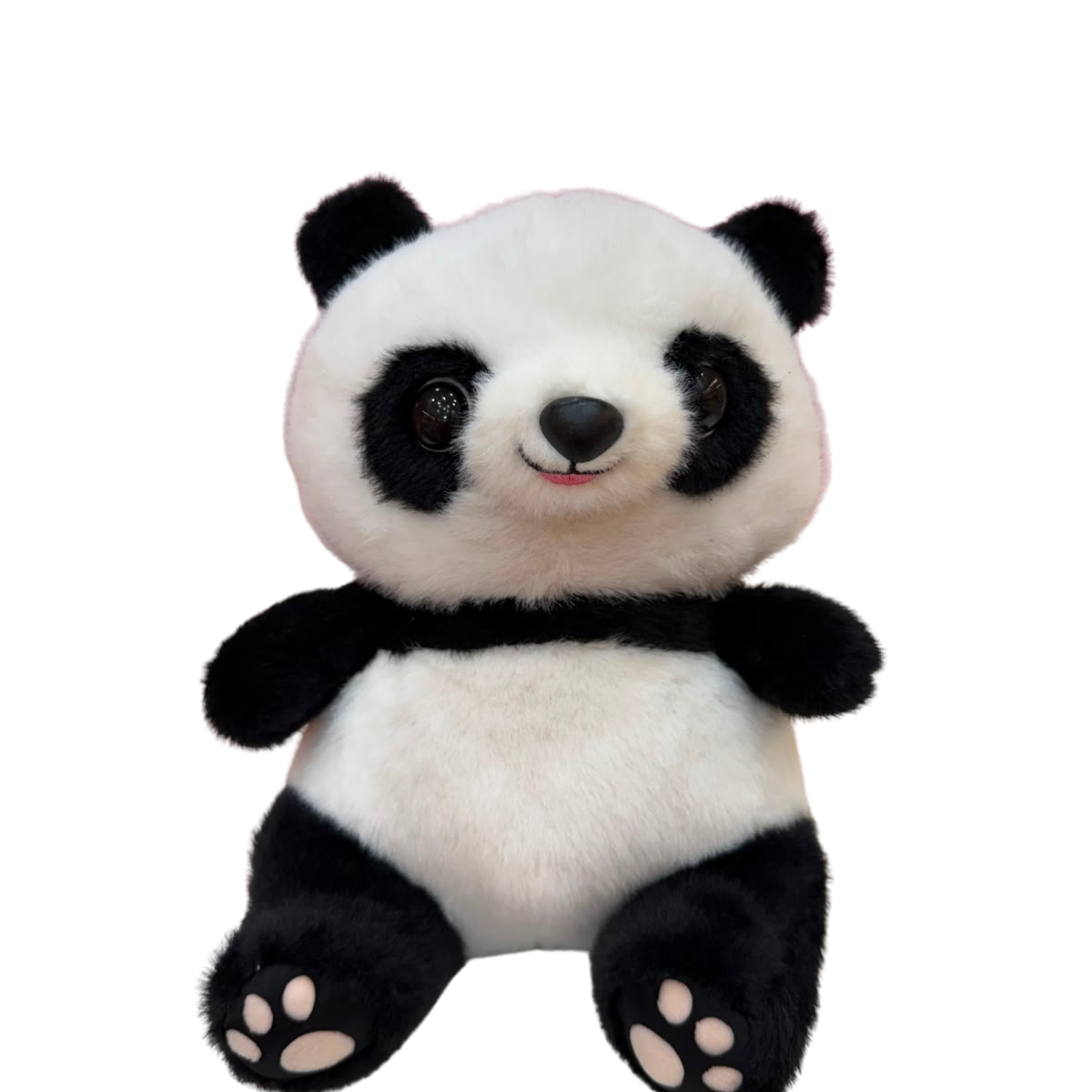 Cute Sitting Panda Plush Toy – Soft Stuffed Animal with Glitter Eyes 25cm Secondary image