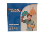 Ping-Pong Trainer Set for Kids with Retractable Ball & Paddle