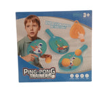 Ping-Pong Trainer Set for Kids with Retractable Ball & Paddle
