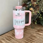 STANLEY ADVENTURE QUENCHER TRAVEL TUMBLER 40 OZ – PINK TIEDYE