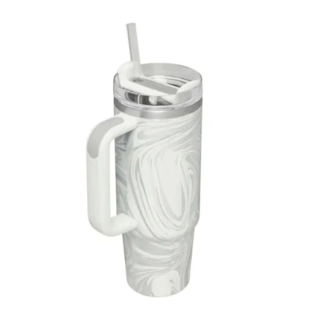 THE QUENCHER H2.0 FLOWSTATE™ TUMBLER | 40 OZ | POLAR SWIRL