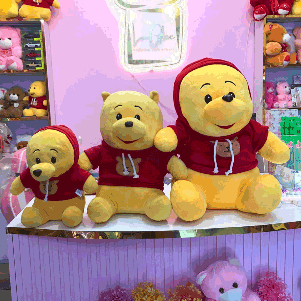 Snuggle Pooh Plush Teddy Bear