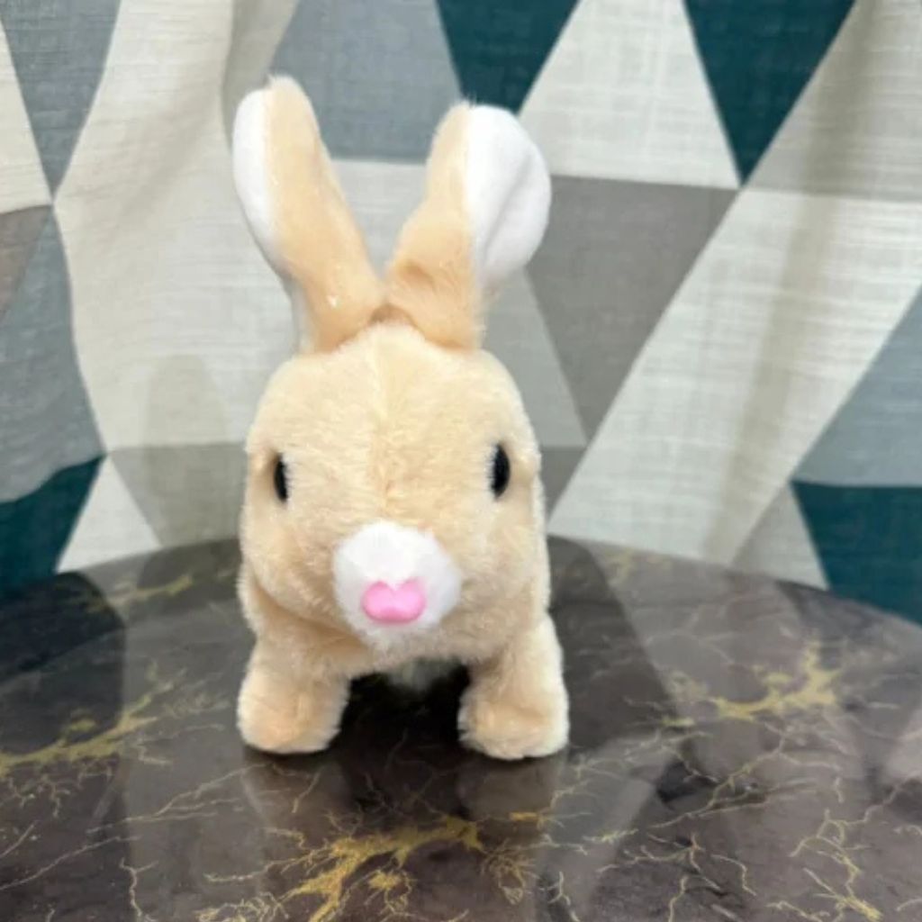 Walking Plush Rabbit With Music & Light-Rabbit Toy with Cute Voice