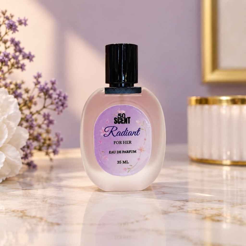 50scent Radiant Eau De Parfum Elegant Floral Fragrance for Her (35 ml)
