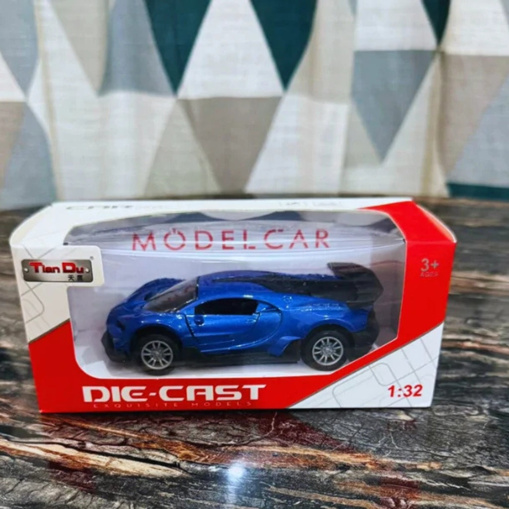 Premium Die-Cast Metal Car Toy for Kids – Mini Collectible Vehicle With Pull Back & Open Doors Features