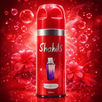 Shahils Perfumed Body Spray (200ml) – Long-Lasting Floral Fragrance for Women Main image