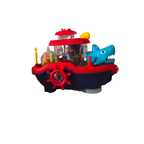 Musical Shark Captain Toy Boat with Lights & Sound