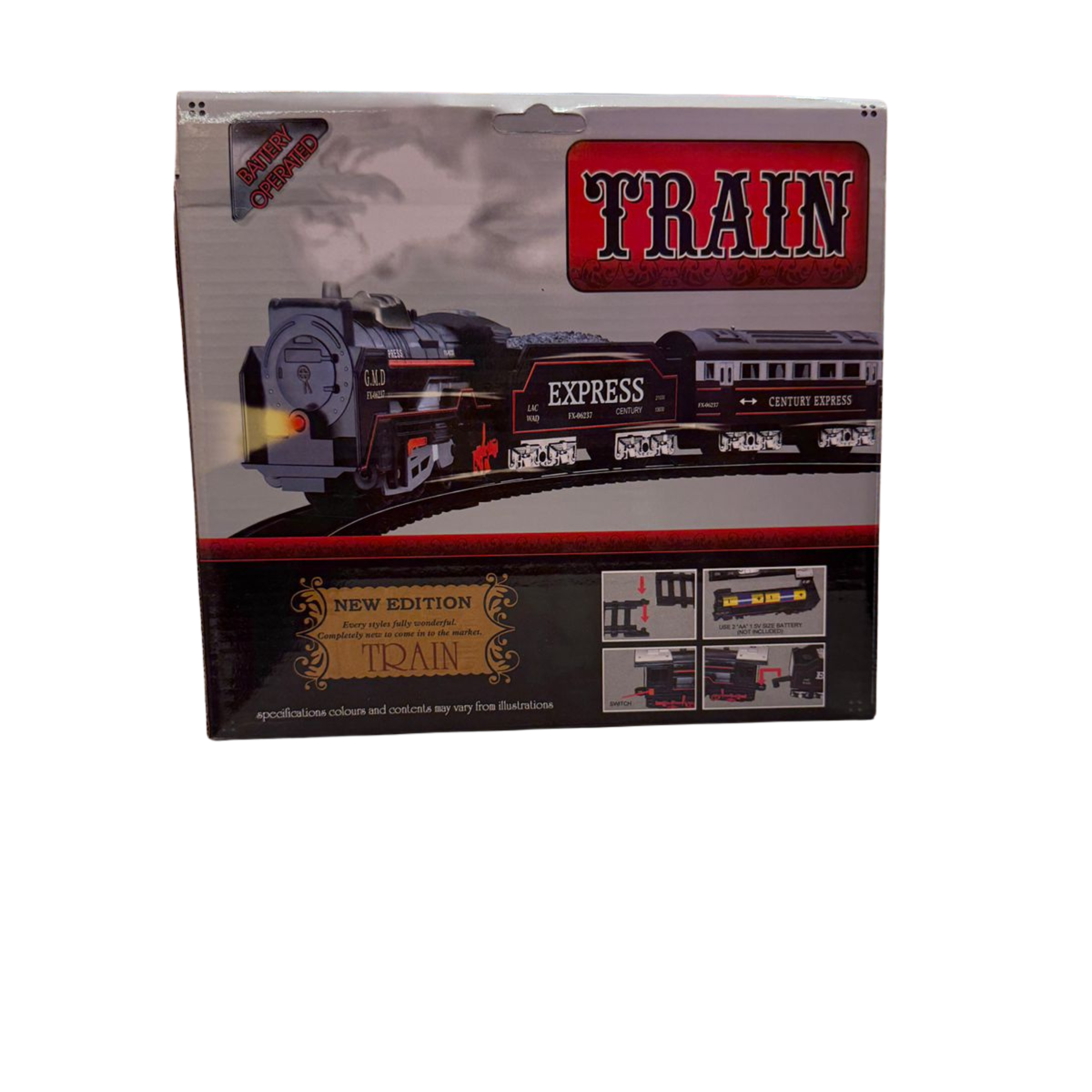 Classic Century Express Battery Operated Toy Train Set Main image