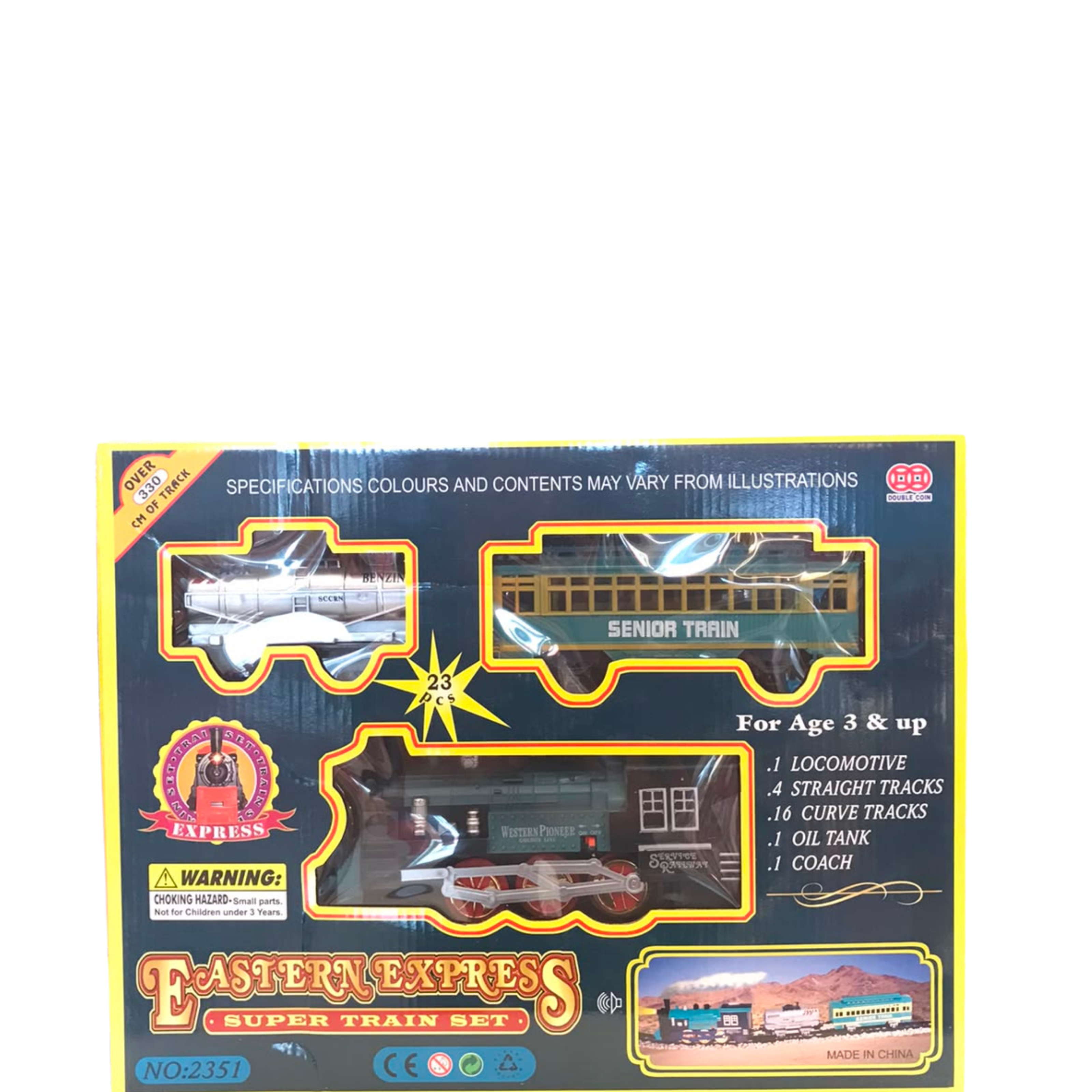 Eastern Express Super Train Set – 23pc Toy Train Kit Main image