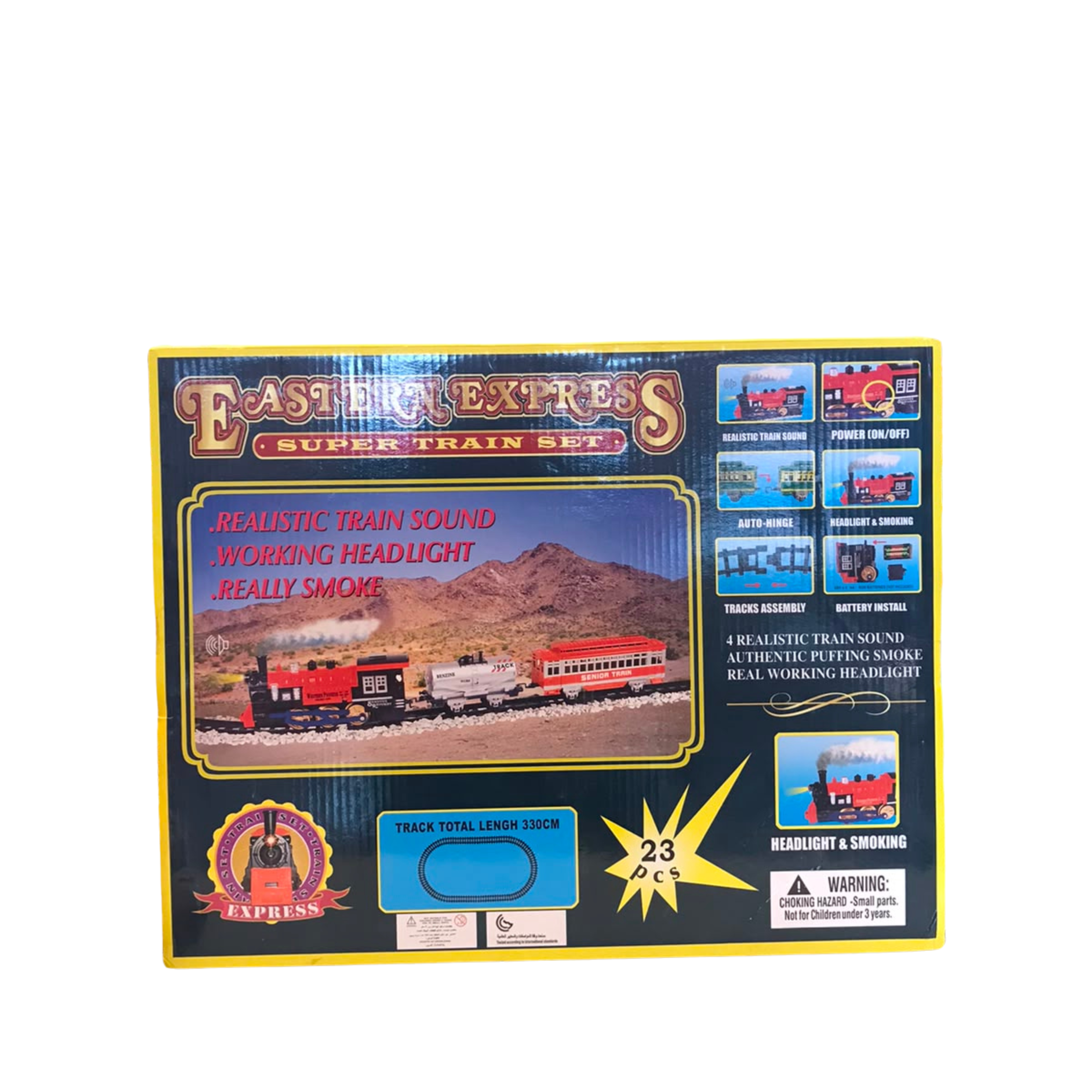 Eastern Express Super Train Set – 23pc Toy Train Kit Secondary image