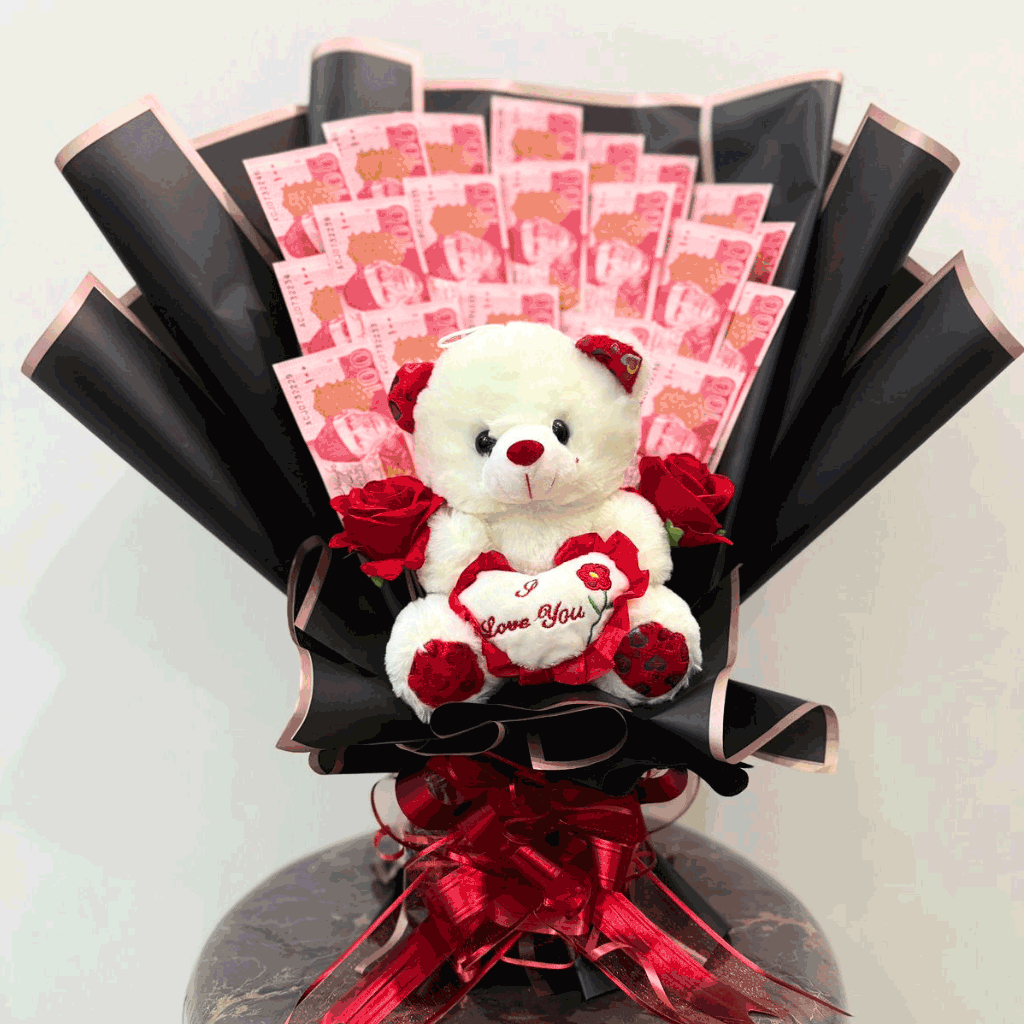 Cash & Cuddles Bouquet Main image