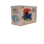 Battery Operated Bump & Go Toy Tricycle Auto-Rickshaw with Flashing Lights and Sound
