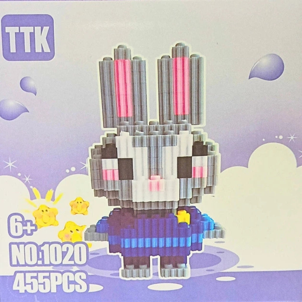 TTK 1020 Judy Hopps Zootopia Micro Building Block Set – 455 Pieces Main image
